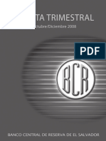 Banco Central de Reserva de El Salvador: Revista Trimestral Octubre/Diciembre 2008