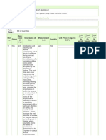 Section6 - Bill of Quantities