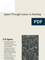 Space Through Colour in Painting