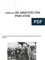 Obras de Arquitectos Peruanos