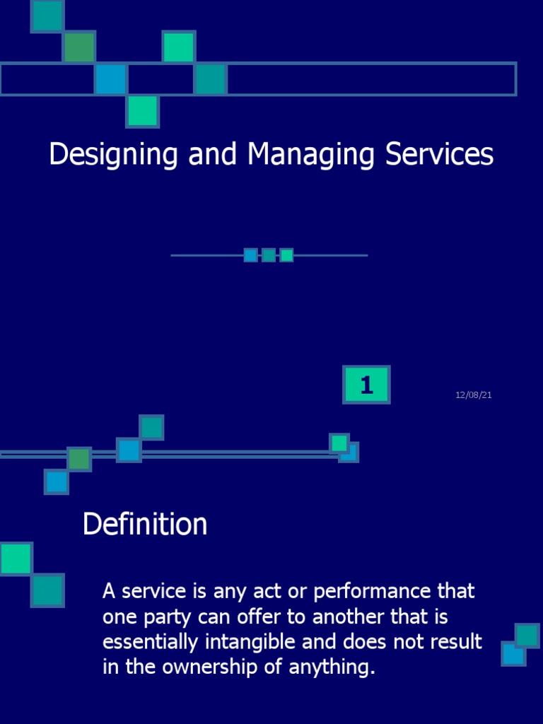 Understanding Service Design and Management | PDF | Marketing | Demand