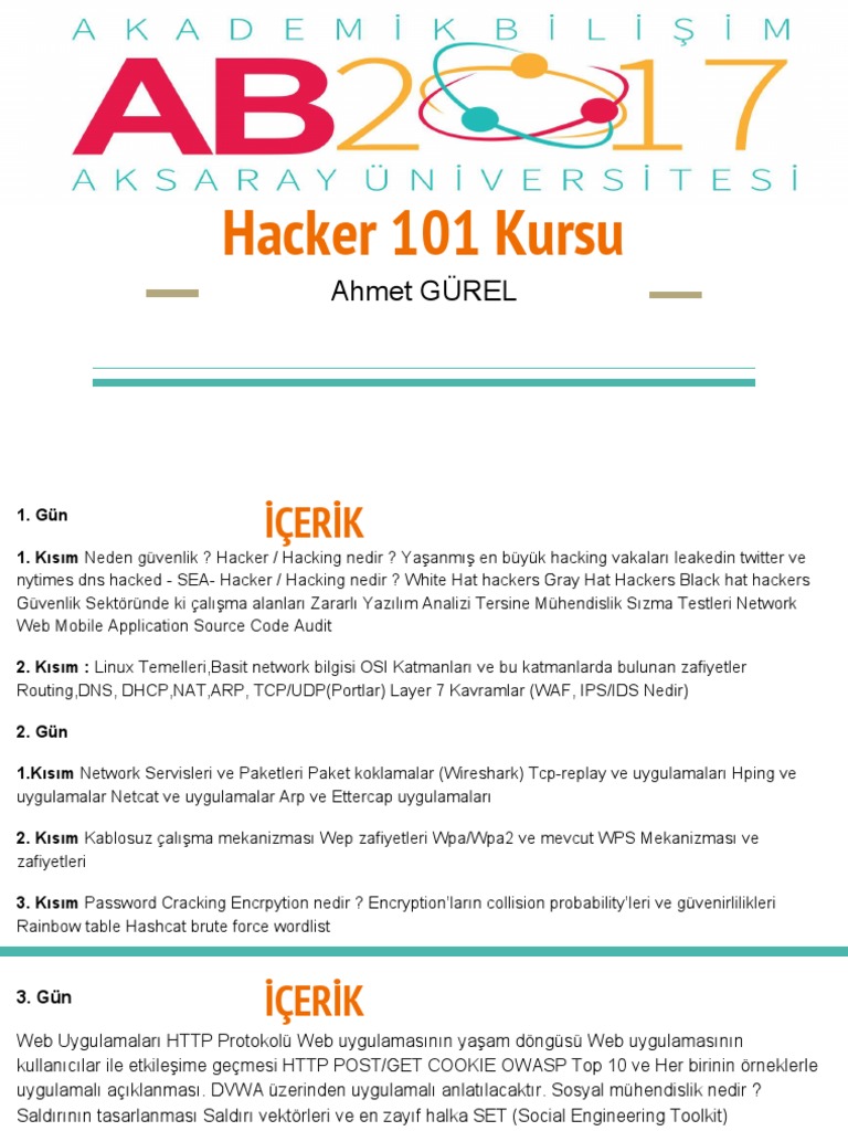 Hacker 101 | PDF