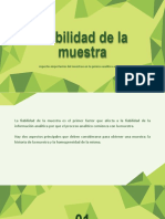 Fiabilidad de La Muestra