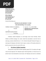 Manzanares Sentencing Memo