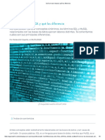 Qué Son SQL y Mysql y Qué Los Diferencia