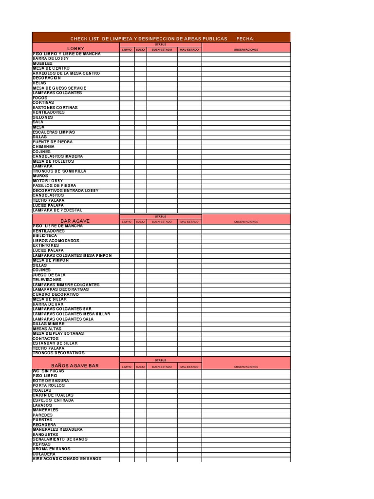 Check List Lobby, Agave, Etc.2020 | PDF | Naturaleza