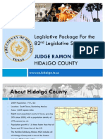 Hidalgo County Legislative Program 82nd Legislative Session
