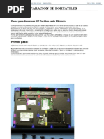 Download Pasos para desarmar HP Pavilion serie DV2000 by SergioFranciscoGarciaRodriguez SN50712949 doc pdf