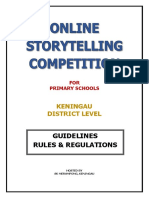 Online Storytelling Rules and Guidelines District Level 2021