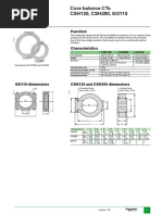 CSH120 and CSH200 Core Balance CTs | PDF | Electricity | Electrical ...