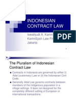 Indonesian Contract Law