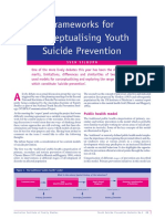 Frameworks For Conceptualising Youth Suicide Prevention: Sven Silburn