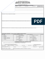 SSSForm Medical Certificate