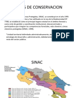 AREAS DE CONSERVACION, Parques, Reservas