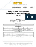ARTC - Bridges and Structures Description & Numbering