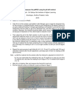 How To Measure The PHPZC Using The PH Drift Method