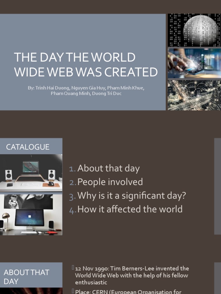 The Birth of the World Wide  How Tim BernersLee and Robert Cailliau Created the Foundation