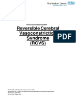 Reversible Cerebral Vasoconstriction Syndrome