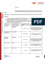 Activity: Identify The Effectuation Principle Used