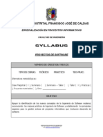 Syllabus Proy Software