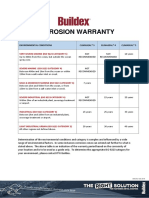 Corrosion Warranty: Environmental Conditions Climaseal® 3 Climaseal® 4 Climaseal® 5