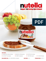 Rapport Complet Nutella
