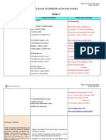 Ficha de Interpretación Del Poema La cena miserable 