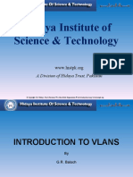 Introduction To VLANs (Feb-May)