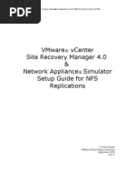 Download NetApp NFS  SRM 40 Setup Guide by Syed Mohamed SN50714545 doc pdf