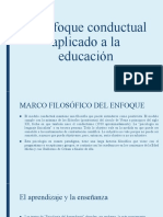 El Enfoque Conductual Aplicado A La Educación