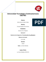 Tarea 5. Factorizacion de Polinomios