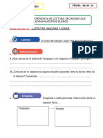 Ficha de Comprensión Lectora - Viernes 9