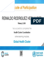 Health-Cluster - ConfirmationOfParticipation REINALDO RODRIGUEZ HERNANDEZ