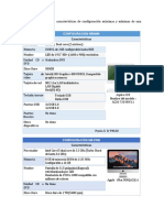 Investigación Sobre Las Características de Configuración Máximas y Mínimas de Una Computadora