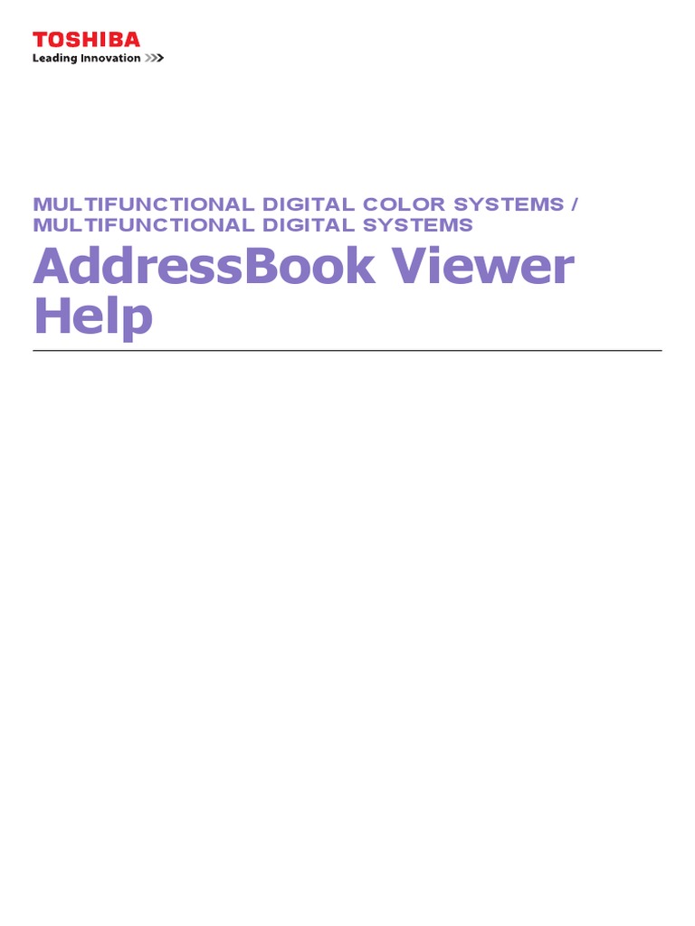 Address Book Viewer PDF Ip Address I Pv6