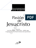 Diccionario de La Pasion de Jesucristo