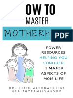 How To Master Motherhood Workbook HealthyFamilyandMe