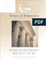 Equal Access to the Courts- Article