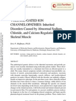 voltage gated channelophathy