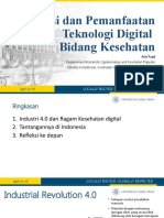 Inovasi Dan Pemanfaatan Teknologi Digital Bidang Kesehatan Rakerkesnas