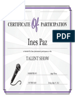 Edu 214 Certificate
