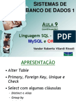 Aula 9 SBD1 2021-1 SQL Restricoes