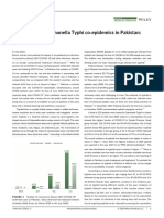 COVID 19 and Salmonella Typhi Co Epidemics in Pakistan: A Real Problem