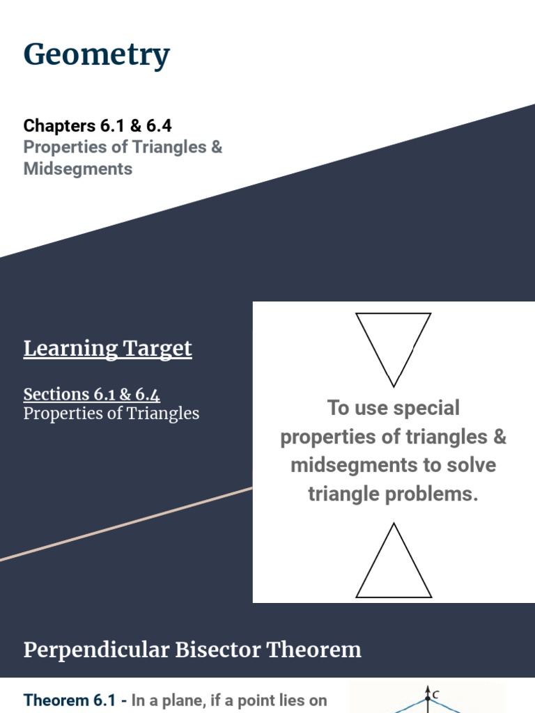 Geometry Chapter 6 | PDF