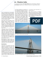 Mumbai's Rajiv Gandhi Sealink—An 8-Lane Offshore Bridge
