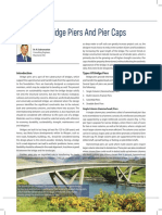 Design of Bridge Piers and Pier Caps: Bridges