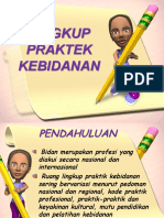 Lingkup Praktek Kebidanan