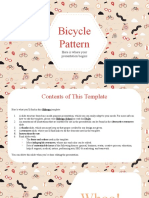 Bicycle Pattern Cream Variant by Slidesgo