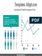 Icons Line Chart PowerPoint Diagram Template