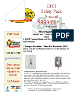 Safety Special Flyer